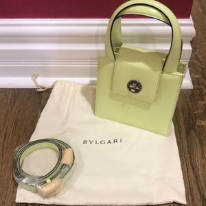 Bvlgari Bag with shoulder strap and dust bag